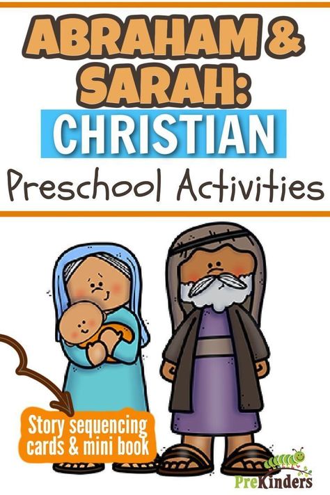 This is a great activity packet if you are wanting to teach about Abraham and Sarah! PreKinders has given a great many activities to choose from while teaching this lesson to your kids. Such an easy and fast lesson to put together! Joshua Jericho, Joshua Bible, Battle Of Jericho, Preschool Bible Lessons, Christian Preschool, Abraham And Sarah, Preschool Programs, Preschool Bible, Bible Activities