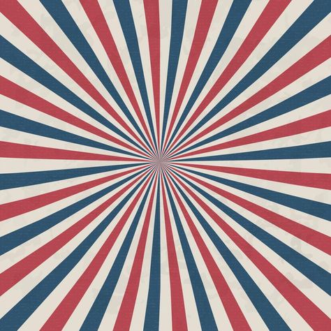 United States Independence Day 4th of July or Memorial Day background. Retro grunge patriotic vector illustration. Concentric stripes in colors of American flag. Fourth Of July Poster, 4th Of July Illustration, Memorial Day Background, Anerican Flag, Patriotic Aesthetic, 4th Of July Aesthetic, July Background, Patriotic Designs, Wing Pattern