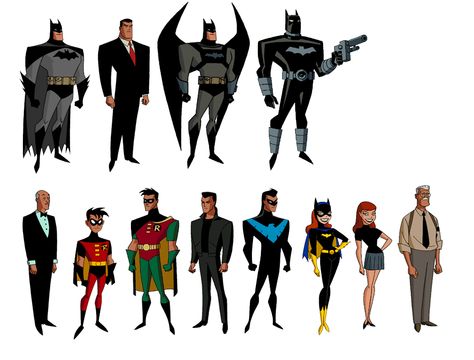 The New Batman Adventures designs Batman The New Adventures, The New Batman Adventures, New Batman Adventures, Cartoon Reference, Batgirl And Robin, Batman Adventures, Adventure Cartoon, Justice League Comics, Batman Cartoon