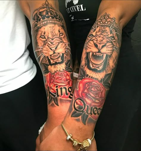 Matching Tattoos For Best Friends Men And Women, Tattoos On Black People, Tattoos For Siblings, Girlfriend Tattoos, Black People Tattoos, Emojis Meanings, Matching Tattoos For Siblings, Him And Her Tattoos, Maching Tattoos