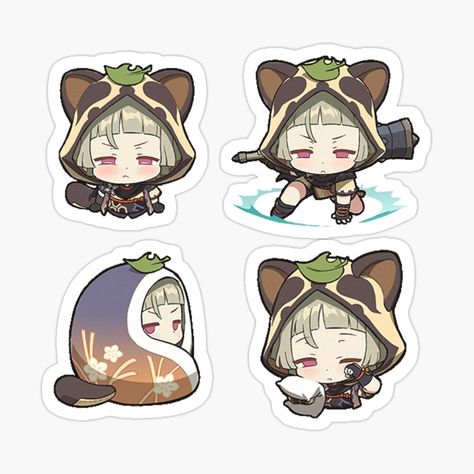 Genshin Impact Sayu Sticker Pack by soijedml | Redbubble Genshin Journal, Genshin Impact Sayu, Stickers Genshin, Genshin Impact Chibi, Genshin Stickers, Pink Wallpaper Laptop, Genshin Chibi, Sticker Design Inspiration, Anime Sticker