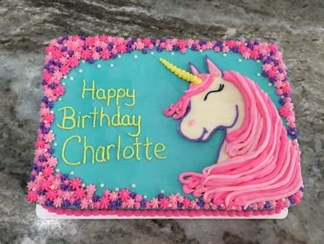 Unicorn Birthday Cake Rectangular, Rectangular Unicorn Cake, Unicorn Birthday Sheet Cake Ideas, Unicorn Rainbow Sheet Cake, Unicorn Sheet Cake Birthday, Unicorn Birthday Cake Sheet, Unicorn Rectangle Cake, Unicorn Sheet Cake Ideas, Simple Unicorn Cake Design