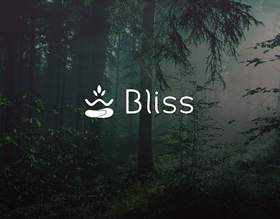 Bliss Logo Design, Bliss Illustration, Bliss Logo, Brand Visual Identity, Logo Branding Design, Logo Design Branding, Branding Design Logo, Graphic Design Logo, Design Branding