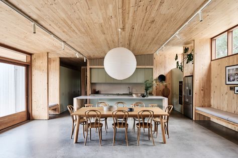 Photo 3 of 17 in A Multi-Generational Family Home Keeps… Derelict House, Timber Kitchen, Timber Ceiling, Australian Interior Design, Interior Design Awards, Melbourne House, Victorian Cottage, Architecture Awards, Victorian Architecture