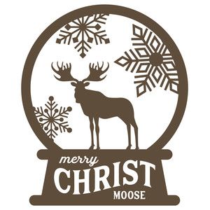 Silhouette Design Store - Search Designs : Moose woodland Christmas Moose Svg, Moose Svg, Scrapbooking Titles, Cricut Templates, Cricut Christmas Ideas, Svg Ideas, Pes Embroidery, Christmas Moose, Christmas Cut Files