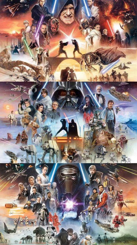 The Original Trilogy. The Prequel Trilogy. The Sequel Trilogy.   The Star Wars Saga. Star Wars Trivia, Sheldon The Tiny Dinosaur, Star Wars Meme, Star Wars Painting, Star Wars Background, Mega Pokemon, Star Wars Love, Star Wars Facts, Star Wars Drawings