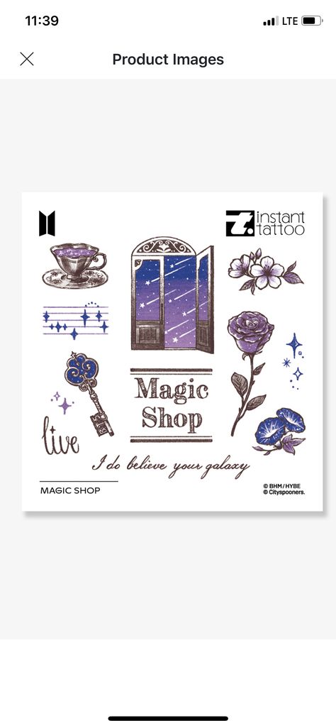 Magic Shop Tattoo, Kpop Tattoos, Shop Tattoo, Bts Tattoos, Doodle Art Designs, Magic Shop, Heart Tattoo, Tattoos And Piercings, Doodle Art