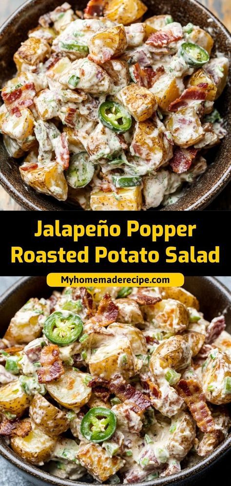 Baby Potatoes Roasted, Spicy Potato Salad, Healthy Green Salads, Roasted Potato Salad, Crispy Roasted Potatoes, Roasted Potato Salads, Potatoes Roasted, Roasted Potato, Shredded Cheddar Cheese