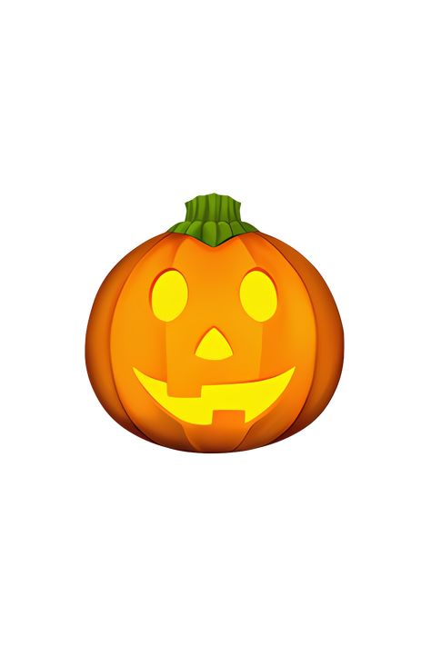 Orange Emoji, Fall Emojis Aesthetic, Halloween Emojis, Fall Emojis, Emoji Pumpkin, Ios Emoji Transparent Background, Pumpkin Png Icon, New Emojis Ios 16.4, Pumpkin Emoji