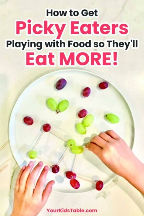 Food Play Ideas, Feeding Therapy Activities, Picky Eating Toddler, Playing With Food, Picky Toddler Meals, Feeding Therapy, Different Foods, Picky Toddler, Picky Eaters Kids