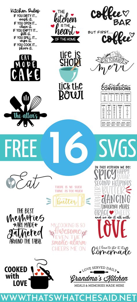 Grab this Free Kitchen Rules SVG along with 15 additional free kitchen sign svg files for the monthly free SVG blog hop! Free Cricut Svg, Cricut Svg Files Free, Kitchen Rules, Free Svgs, Projets Cricut, Free Cricut, Cricut Projects Beginner, Kitchen Sign, Craft Quotes