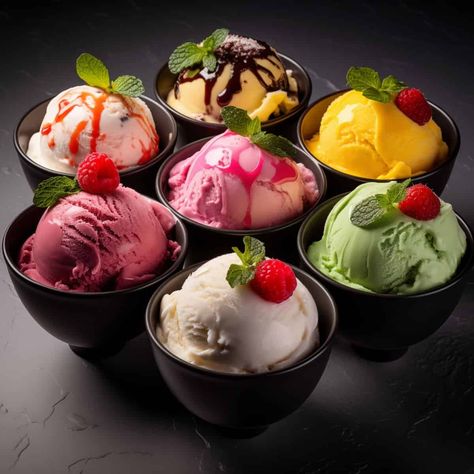 Ice Cream, Gelato, Sorbet, Sherbet - what's the difference? – Bec's Table Vegan Sorbet, Fruity Ice Cream, Sherbet Ice Cream, Ice Cream Gelato, Gelato Ice Cream, Eat Dessert First, Ice Cream Maker, Chocolate Ice Cream, Eat Dessert