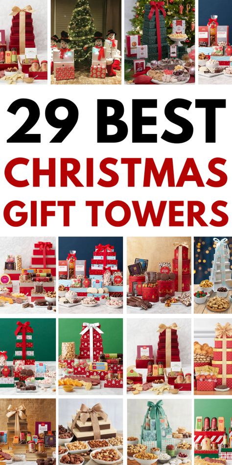 With the holiday season fast approaching, many people are already starting to think about Christmas gift ideas. One unique and impressive gift option is a Christmas gift tower. Christmas List Ideas, Christmas Gift Ideas, Gifts For Coworkers, Gifts for Coworkers Christmas, Gift Basket Ideas, Ideas For Gift Basket Women, Gift Baskets For Men, Creative Gift Baskets, Christmas Gift Baskets Gift Tower Ideas Christmas, Gift Stacking Ideas, Gift Tree Ideas, Christmas Tower Ideas, Christmas Gift Tower Ideas, Christmas Gift Presentation Ideas, Gift Towers Christmas, Gift Tower Ideas, Christmas Gift Set Ideas