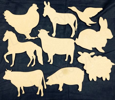 Cutout Templates, Farmyard Animals, Animals Craft, Farm Animal Crafts, Animal Cutouts, Animal Templates, Craft Booth Displays, Australia Animals, Wood Burning Crafts