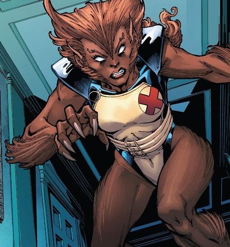 Rahne Sinclair New Mutants, X Men Wolfsbane, Marvel Wolfsbane, Wolfsbane Marvel, Rahne Sinclair, Marvel Comic Book Characters, Female Werewolves, The New Mutants, Uncanny X-men