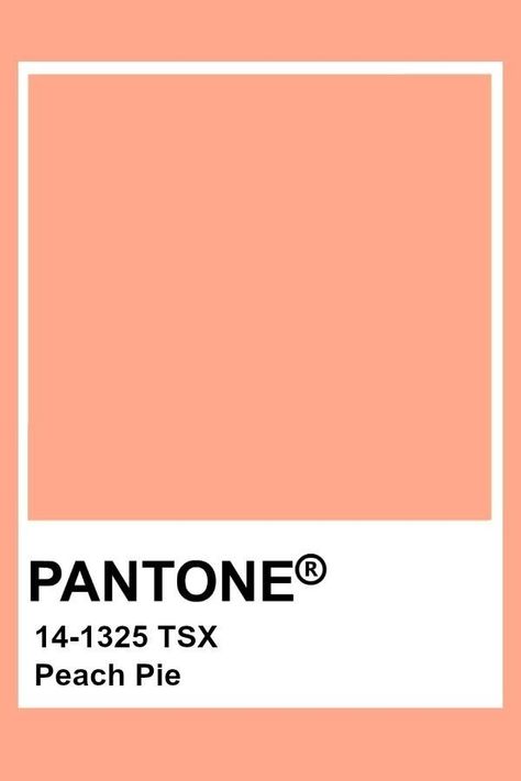 Pantone Peach Shades, Light Orange Pantone, Color Palettes For Home, Peach Pantone, Pantone Shades, Home Color Ideas, Orange Pantone, Pink Pantone, Pantone Orange