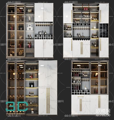 286.Modern light luxury wine cabinet combination 3d model Free Download – 3DMili 2020 – Download 3D Model – Free 3D Models – 3D Model Download Wine Cabinet Luxury, Dinner Wagon Cabinet Modern, Dinner Wagon Cabinet, Dinner Wagon, Home Bar Designs Luxury, Home Bar Designs, Wine Cabinet, Kitchen Models, 3ds Max Models