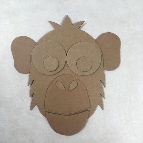 Cardboard Animal Head, Cardboard Relief, Art Club Projects, Cardboard Animals, Cardboard Mask, Jungle Decorations, Recycled Paper Crafts, Safari Decorations, Jungle Art