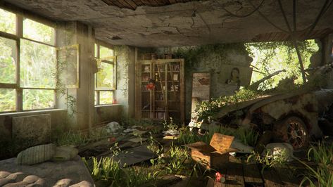 ArtStation - Post Apocalypse Interior, Tan Zher Yung Zombie Apocalypse House, Zombie Rpg, Apocalypse House, Abandoned Room, Zombie Apocalypse Party, Apocalypse Landscape, Post Apocalyptic City, Apocalypse Aesthetic, Apocalypse World