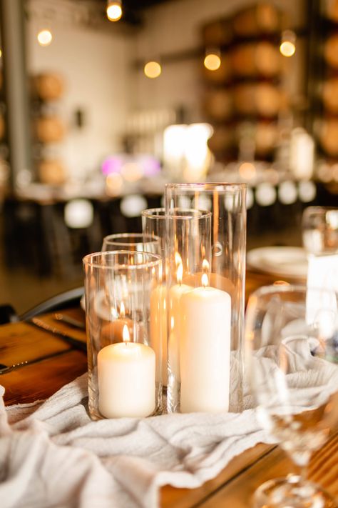 🕯️✨ Elevate your centerpiece with the art of candle mixing!  Don't be afraid to mix pillar candles with floating candles or colored tapers with ivory ones.
Whether it's mixing sizes, colors, or shapes, there are endless possibilities to create a cozy and inviting atmosphere on your tables. 💫 

#CandleMixing #CozyHomeDecor #CreateAmbiance #MixAndMatchCandles #HomeDecorInspo Ceiling Treatments, Central Illinois, Weddings By Color, Dessert Stand, Floating Candles, Color Filter, Wax Candles, Charger Plates, Don't Be Afraid