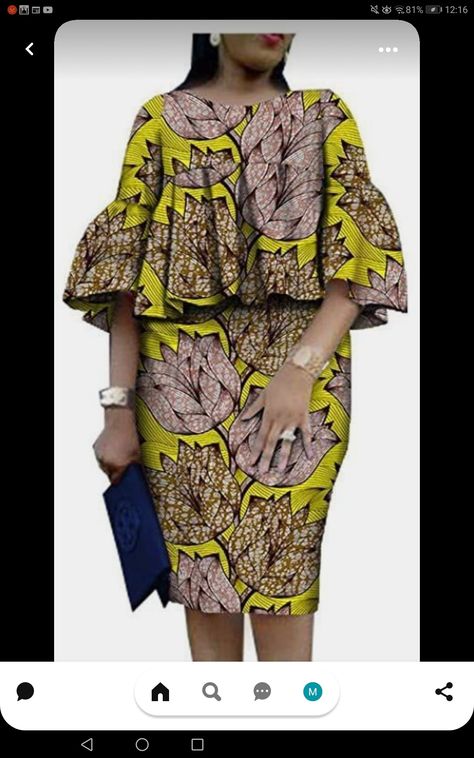 African Fabric Dress, African Print Dress Ankara, Short African Dresses, Best African Dresses, African Fashion Skirts, African Dresses Modern, Afrikaanse Mode, Ankara Skirt, African Wear Dresses