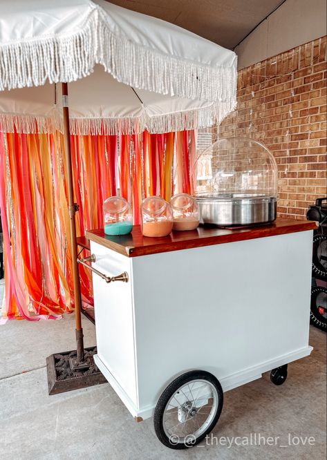 Cotton Candy Cart, Popcorn Cart, Sweet Carts, Candy Cart, Golden Birthday, Diy Candy, Bar Mitzvah, Party Rentals, Denver Colorado