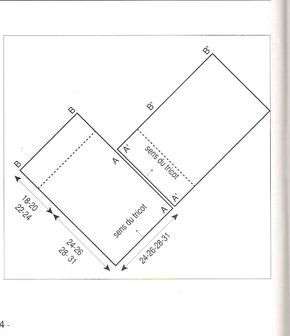 Comment assembler deux rectangles pour faire un poncho Fall Knitting Patterns, Hand Knit Poncho, Hand Knitting Diy, Baby Poncho, Crochet Wrap Pattern, Crochet Poncho Free Pattern, Poncho Knitting Patterns, Knitting Paterns, Crochet Poncho Patterns