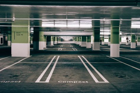 Focusing on a safe and positive customer experience isn’t just for retailers! Here’s a list of best-practices to help you improve your Parking Lot Inspections #parking #accessible #roads Road Markings, Airport Parking, Airport Lounge, Baltimore City, Parking Space, Self Storage, Parking Design, Parking Garage, Garage Design