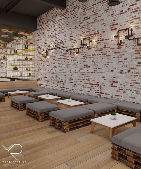 Diy Restaurant Decor, Restaurant Cafe Design, Cafe Design Inspiration, Freelance Interior Designer, Café Design, Kursi Bar, Small Restaurants, Design Café, Small Space Design