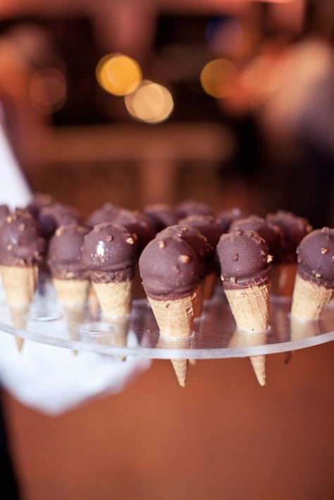 Mini Ice Cream Cones | Bar and Food Station Wedding Dresses Couture, Mini Cones, Mini Ice Cream Cones, Mini Ice Cream, Dresses Couture, Wedding Dress Bride, Food Stations, Dress Bride, Ice Cream Popsicles