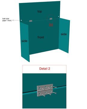 Build your own lemonade stand! | Skip To My Lou Collapsible Lemonade Stand, Crafts For Kids To Sell, Make A Lemonade Stand, Kids Lemonade Stands, Boba Bar, Diy Lemonade Stand, Kids Lemonade, Cookie Booth, Gerobak Dorong