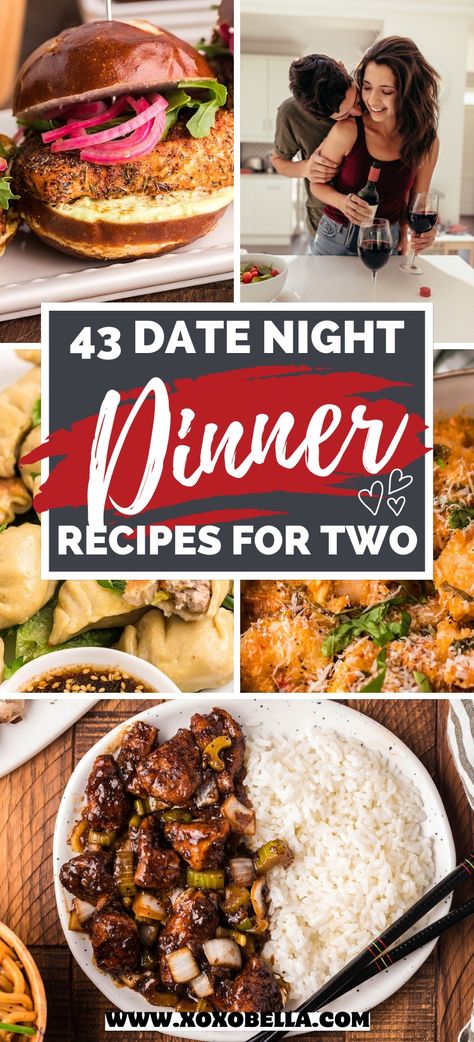 Summer Date Night Dinner Recipes, Date Night Food At Home, At Home Dinner Date Ideas, Fun Friday Night Dinner Ideas, Fancy Date Night Dinner, Date Night Meals At Home, Smoked Rack Of Lamb, Romanesco Sauce, Date Night Dinner Ideas