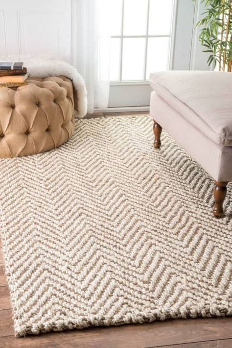 Jute Rug Living Room, Seagrass Rug, Chevron Rugs, Farmhouse Area Rugs, Living Room Area, Jute Area Rugs, Natural Fiber Rugs, Rugs Usa, On The Floor