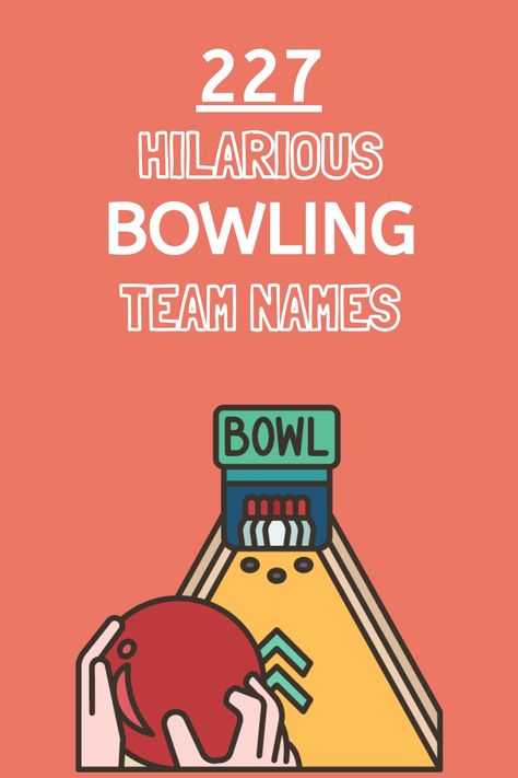 Unveil a list of awesome bowling team names perfect for striking up some fun. Bowling Team Names, The Simpsons Game, Fun Bowling, Football Team Names, Thunder Strike, Bowling League, Bowling Team, The Big Lebowski, Bowling Ball