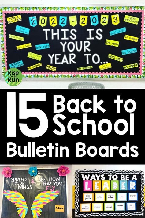 Inspiring Bulletin Board Ideas, Welcome Back To School Decoration Ideas Middle School, Primary School Bulletin Boards, 4th Grade Door Ideas Back To School, Bright Color Bulletin Board Ideas, Easy School Bulletin Boards, Welcome Back To School Bulletin Boards Counselor, Welcome Back Door Ideas, Bulletin Board Ideas For Middle School Hallways