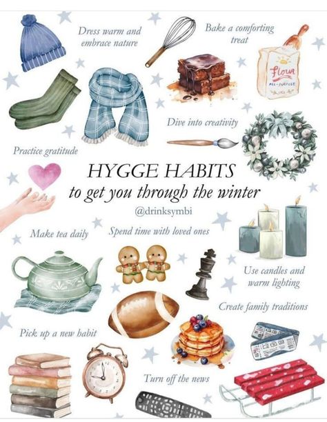 Hygge Lifestyle Inspiration, Hygge Vibes, Hygge Winter, Winter Hygge, Cottagecore Living, Hygge Living, Winter Arc, Winter Wellness, Hygge Life