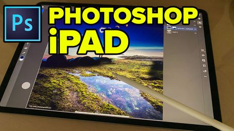 Photoshop For Ipad, Photoshop On Ipad, Photoshop Ipad, Lightroom Tips, Adobe Tutorials, Ipad Tutorials, Professional Lightroom Presets, How To Use Photoshop, Lightroom Tutorial