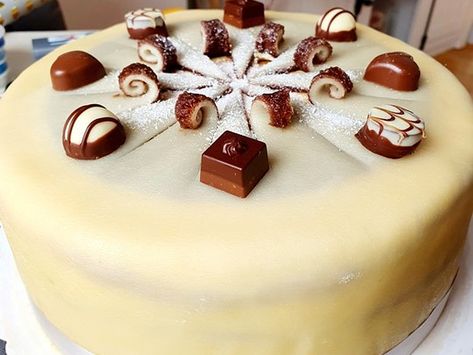 Philadelphia Torte, Marzipan, Fondant, I Hope, Butter, Canning, Cake, Ethnic Recipes