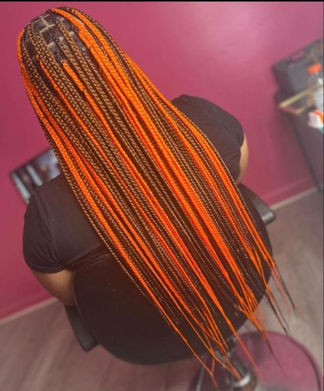 Yellow Braids, Long Knotless Braids, Braids Purple, Purple Box Braids, Brown Box Braids, Braiding Hair Colors, Black Box Braids, Yellow Hair Color, Braids Men