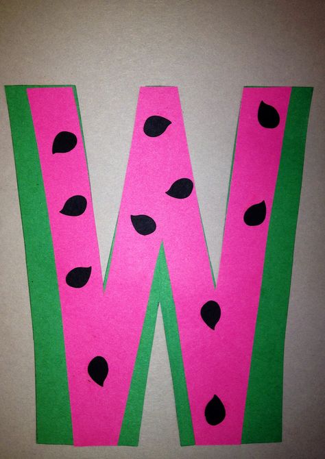 Preschool Letter W Craft L Preschool Crafts, W Art Projects For Preschool, Letter W Art Preschool, W Letter Craft, Preschool Letter W Crafts, W Preschool Activities, W Preschool Crafts, Letter W Art, W Crafts For Preschool