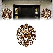 Wall Mounted Art, Wall Decor Creative, Lion Wall Decor, Largest Lion, Outdoor Pool Area, Head Art, Farmhouse Living Room, Bedroom Door, Creative Personality