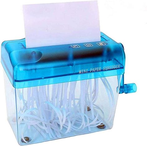 Paper Shredder, Teaching Supplies, Shredded Paper, Office Paper, School Accessories, Office Desktop, Torn Paper, Mini Hands, Plastic Card