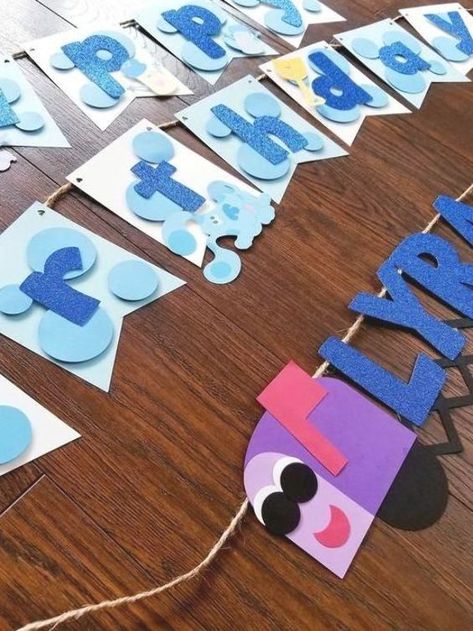 Blues Clues Birthday, Blue Clues, Blue's Clues Birthday Party, Clue Party, Blue Birthday Parties, 1st Birthday Party Themes, 2nd Birthday Party Themes, Blue's Clues, 18th Birthday Party