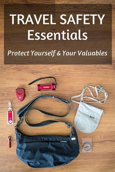 Hope for the best, prepare for the worst by protecting yourself and your valuables with these travel safety products. Women Products, Travel Gadgets, Safety Gear, Travel Essentials For Women, Travel Safety, Packing Tips For Travel, Travel Items, Packing Tips For Vacation, Protect Yourself