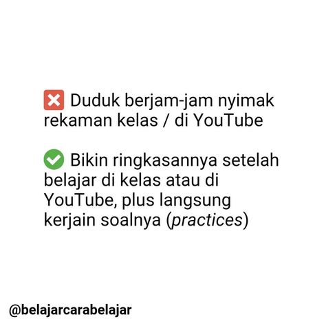 Kalo cara belajar kamu gimana nihh untuk dapetin IPK saat ini? 😃 Kalau misalnya kamu pengen cepat paham saat belajardan meraih IPK tinggi saat kuliah biar bisa lanjut studi pake beasiswa, pelajari hacks-nya di Ecourse BCB ACADEMY by @belajarcarabelajar. Di sana aku akan ajarin semua ilmu dan pengalaman belajar yang aku punya hingga saat ini sehingga kamu bisa belajar lebih cepat dengan metode atau teknik belajar yang efektif dan mudah diterapkan. E-course ini dilengkapi 100++ paket modul p...