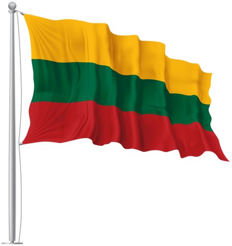 Lithuania Waving Flag Lithuanian Clothing, Lithuanian Flag, Lithuania Flag, Flying Flag, Baltic Region, Waving Flag, Baltic States, Background Hd Wallpaper, Flag Png