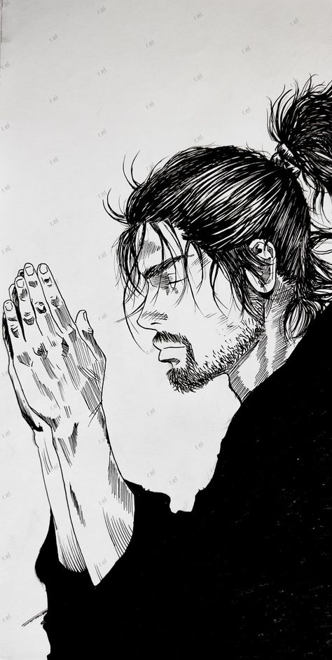 Miyamoto Musashi Praying, Miyamoto Musashi Drawing, Miyamoto Musashi Sketch, Mushasi Miyamoto Wallpaper, Musashi Drawing, Miyamoto Musashi Wallpaper, Miyamoto Musashi Vagabond Wallpaper, Miyamoto Musashi Wallpapers, Miyamoto Musashi Manga