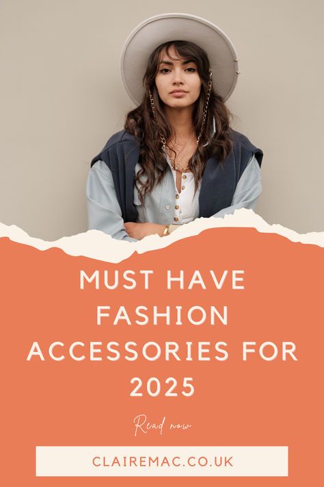 Get ahead of the trends with my 2025 fashion forecast! Discover the must-have accessories that will dominate the style scene next year. From statement pieces to timeless essentials, find out what you need in your wardrobe to stay fashion-forward.

#FashionTrends #2025Style #MustHaveAccessories #FashionForecast #StyleInspo #TrendyAccessories 2025 Trends Forecast, 2025 Accessories Trends, 2025 Jewelry Trend Forecast, Trend Forecasting 2025, 2025 Fashion Trends Forecast, Jewelry Trends 2024 2025, 2025 Fashion Trends Forecast Women, 2025 Trend Forecast, Must Have Accessories