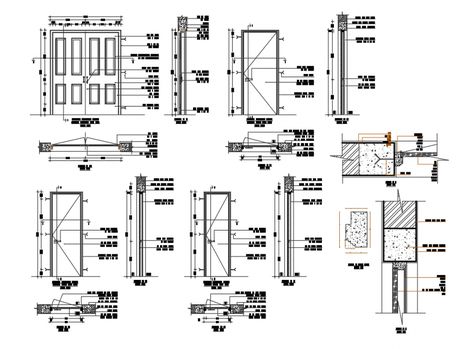 Wooden multiple door and windows installation structure cad drawing details dwg file Door Details Drawing Architecture, Door Details Drawing, Door Section Detail Drawing, Door Detail Drawing Architecture, Door Detail Drawing, Wooden Panel Doors, Eco Farm, Window Construction, Biodata Format