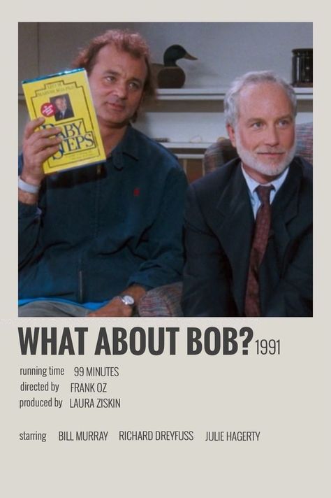 What About Bob (1991) The Help Movie Poster, 1980s Aesthetic, Polaroid Movie Poster, Frank Oz, What About Bob, Richard Dreyfuss, Comfort Movies, Golf Clothes, Room Prints